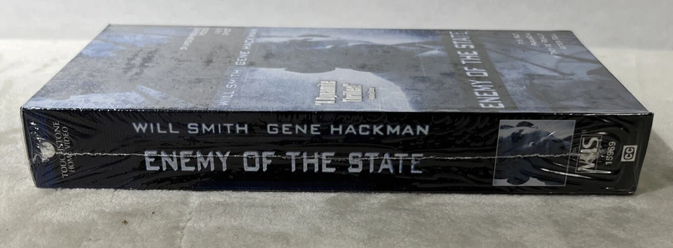 Enemy Of The State Will Smith Gene Hackman Regina King 1992 VHS SEALED - Image 3 of 4