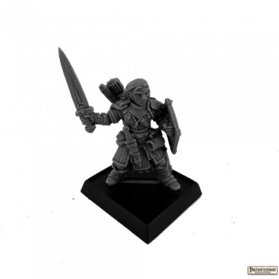 Reaper Pathfinder Bones 89108 VALEROS, ICONIC HUMAN FIGHTER
