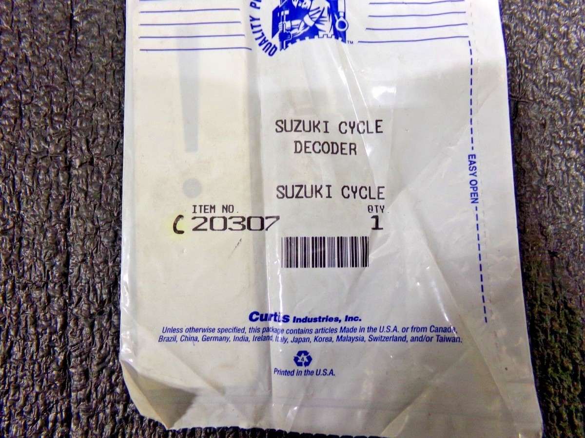 DECODER-SUZUKI CY 'H', KEY DECODER FOR USE WITH #15 CODE CUTTER