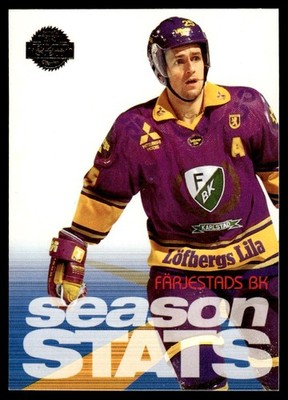 1995-96 Leaf Elit Set Sweden Team Performance: Färjestad Färjestad BK #38