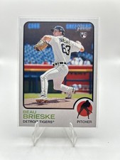 2022 Topps Heritage #610 Beau Brieske Detroit Tigers