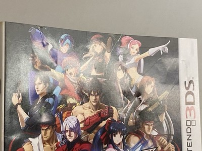 Project X Zone 1 Nintendo 3DS Game Case Damaged RPG Tactics Namco