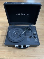 Victrola Journey Bluetooth Suitcase Record Player  No Adapter 