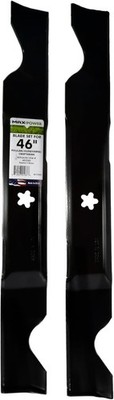 maxPower 561739B 2 Blade Set for 46'' Cut Craftsman Husqvarna Poulan made in USA