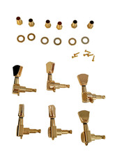 LTD Guitarras Eléctricas Mecánicas Guitarras Esp Doradas 3 + 3 tornillos incl...