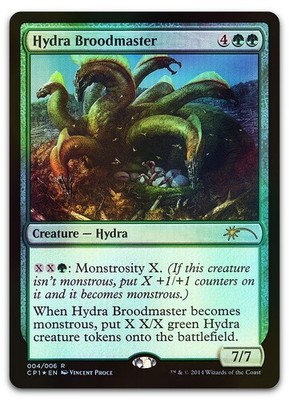 Hydra Broodmaster #4 (Foil) (LP) Unique and Miscellaneous Promos UMP Magic MTG