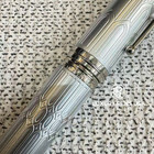 AUCTION Montblanc Victor Hugo Writers Edition Fountain Pen Silver Barley Set — photo 6