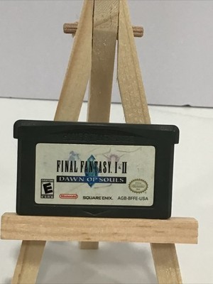 Final Fantasy 1 & 2 Dawn Of Souls GBA Cart Only Used Tested Authentic Working 