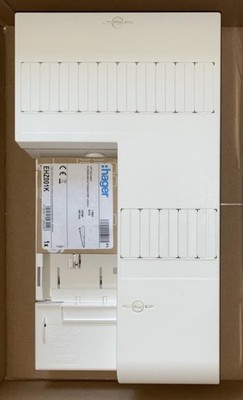 Hager ~ KU33BHE ~ BKE-AZ 3-phasig, universZ eHZ Adapter + EHZ001K OKK