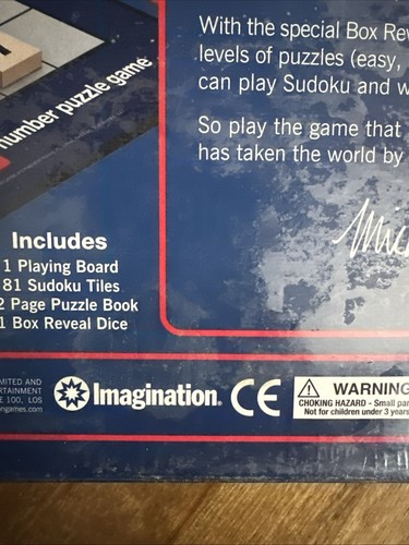 Sudoku Board Game, (NOT) .. New Old Stock 2005 - Picture 11 of 13
