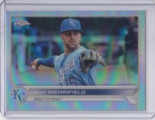 2022 Topps Chrome - Whit Merrifield #154 Silver Refractor - Kansas City Royals