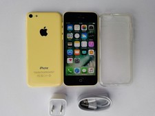 Apple iPhone 5c - 8 GB / 16 GB / 32GB - Yellow Unlocked NEW BATTERY
