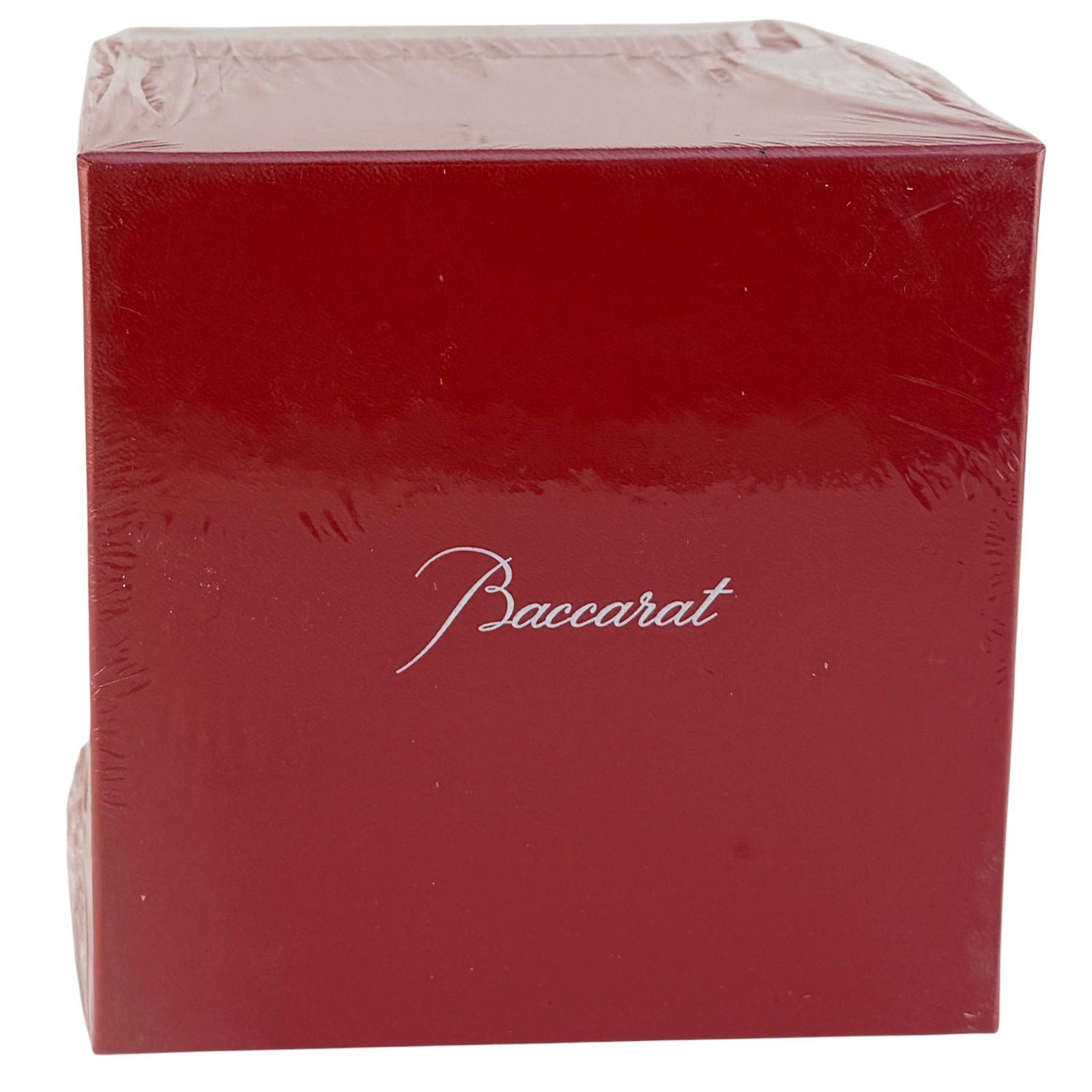 NEW in Sealed Box Baccarat Crystal Noel Enchanting Fir Green 5" Tree NIB