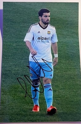  󠁧󠁢󠁥󠁮󠁧󠁿 Elliot Lee ORIGINAL Autogramm West Ham United Foto Handsigniert