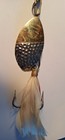 VTG W T J Lowe Spoon Buffalo, NY Marked #8 metal Fishing Lure - Feathered - VGC — photo 5