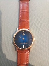 Louis Picard watch with new leather strap and battery