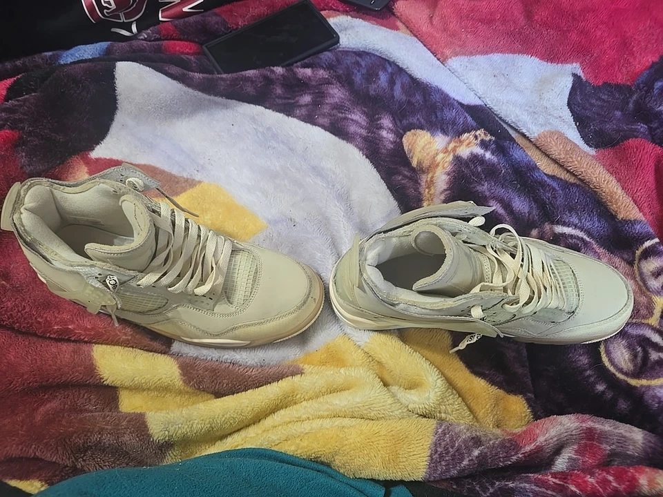 Nike Air Jordan Off White  size 11 nice - Image 3 of 4