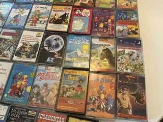 57xKinder Kassetten:Bibi&Tina Benjamin Märchen Disney…. Vintage Kasstten Koffer