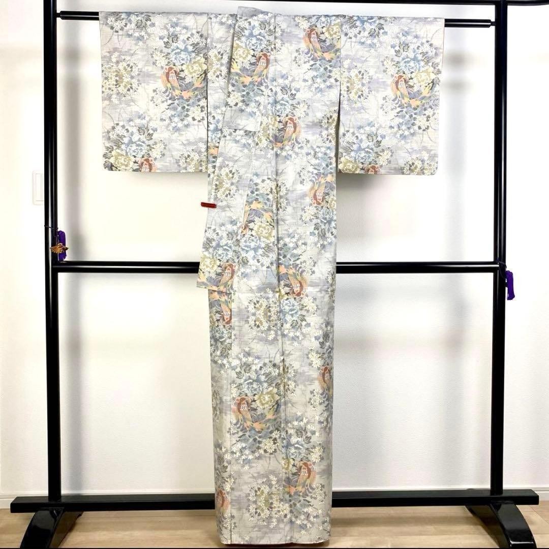 Zy-732 Small Pattern Pongee Flower-Eater Bird Bas… - image 6