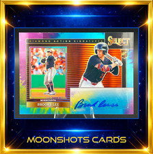 2024 Select Brooks Lee RC Auto /25 Tie-Dye Diamond Action Signatures - Twins