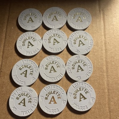 Imperial Palace Las Vegas Roulette Chip $8.99 each.