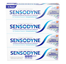 Sensodyne Extra Whitening Toothpaste, 6.5 oz., 4 pk.