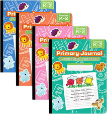 Primary Composition Notebook K-2 Primary Ruled Composition Book Primary Writing