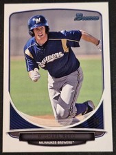 Michael Reed BP45 Bowman Autographed LP Sports Card