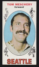 TOM MESCHERY super sonics 1969-70 TOPPS #19 VG-EX+ NO CREASES