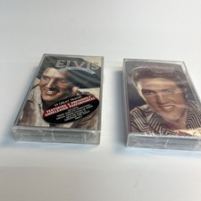 Vintage Elvis Presley Cassette Tape Lot Top Ten Hits Great Country Songs