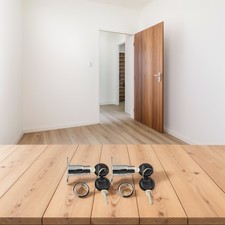 2 zestawy Biuro domowe Gablota Szafka Cylinder Ciśnieniowy tłok Zamek z 4 kluczami DE