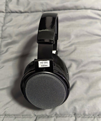 Sennheiser HD 58X Jubilee Open-Back Over-Ear Headphones 3.5mm 3m Black/Gray