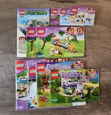 Lot Of LEGO Friends Instruction Manuals Only