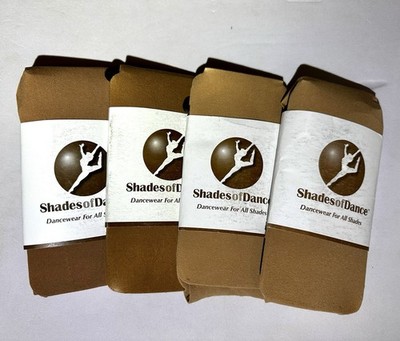 Lot Of 4 shades of dance dancewear for all shades tights