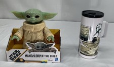 Star Wars Mandalorian Taza de Acero Disney Taza de Viaje de Acero 16oz y El Niño