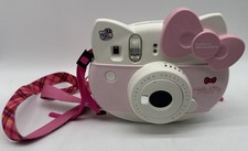 FUJIFILM Hello Kitty Instax Mini Checki Instant Camera Pink - Tested  Working