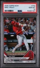 2025 Topps NOW #742 Mike Trout PSA 10 GEM; Joins 400 HR Club Los Angeles Angels