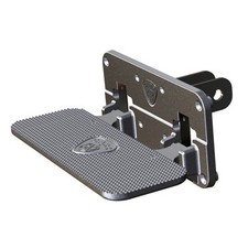 Hitch Mount Step Mechanical Matte Aluminum Fold Hitch Step For 2 Inch Reciever