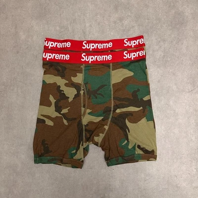 Supreme Boxer Shorts Woodland Camo Hombre Calzoncillos Streetwear Pack de 2... - Imagen 1 de 4