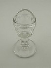 Vintage Anchor Hocking Glass Eye Wash Cup Clear Pressed Glass “G” Mark — photo 8