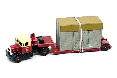 Lledo Days Gone AEC Mammut mit Anhänger & Kiste burgundy British Railways neuwertig!