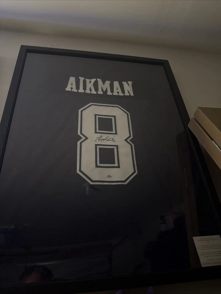 Camiseta Troy Aikman Dallas Cowboys assinada - Imagem 2 de 4
