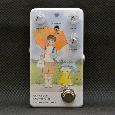 Animals Pedal Car Crush #02 Chorus Vibe Yung Kai Custom Art Effektpedal für G...