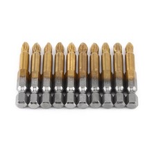 Screwdriver Bit Set Cross Head Bit Set S2 Alloy Steel For Accessories
