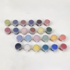 24Pcs Pigments Céramique DIY 2 ml Porcelaine Glaçure pour Adultes Débutants Artistes
