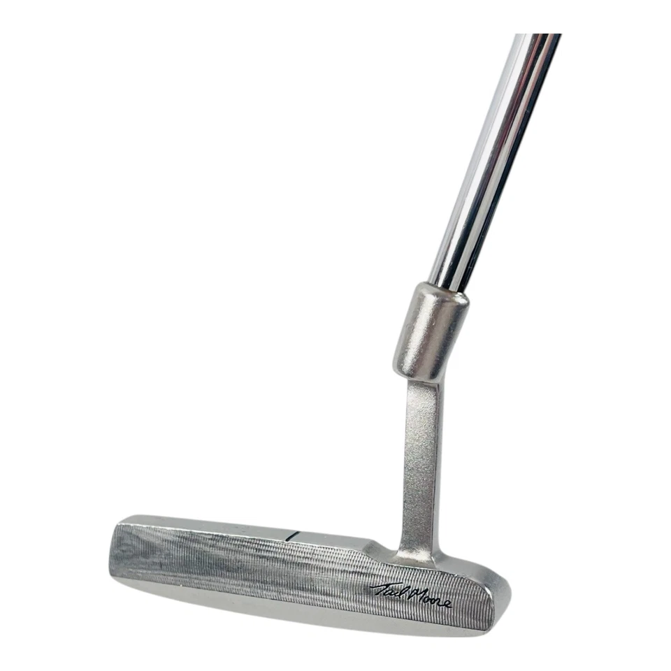 Tad Moore Overspin OA-1 Putter Milled Face Blade Steel Shaft 34" Right-Handed - Image 3 of 4
