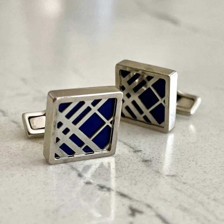 BURBERRY LONDON カフリンクス タイバー SILVER 925 BURBERRY LONDON カフリンクス タイバー SILVER 925 BURBERRY LONDON