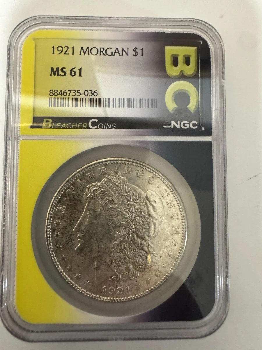 MS 61 Graded 1921 Year Morgan US Dollars (1878-1921) for sale | eBay