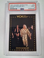 1991 Championship Marketing WCW Ric Flair Wrestling Card PSA 9 Horsemen 4 WWE