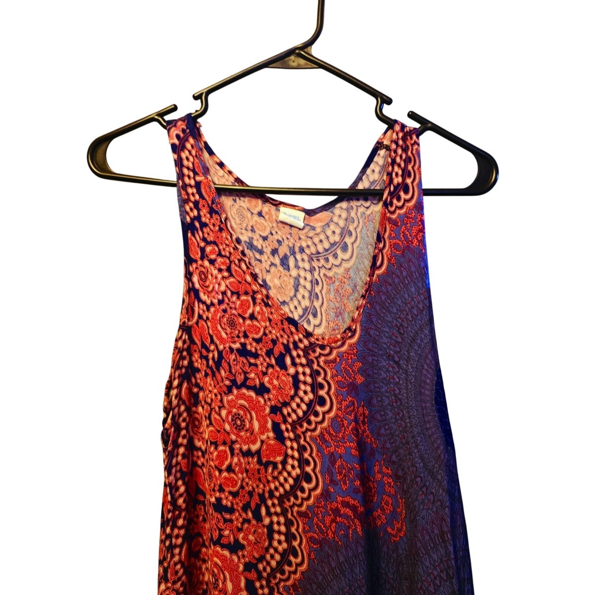 Thalassa World floral midi dress one size View 3